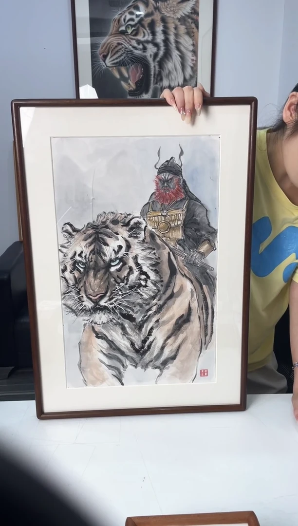国画茶****③手绘原稿