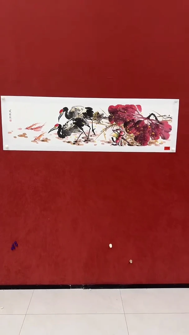 国画杨风顺绘画4pc花鸟