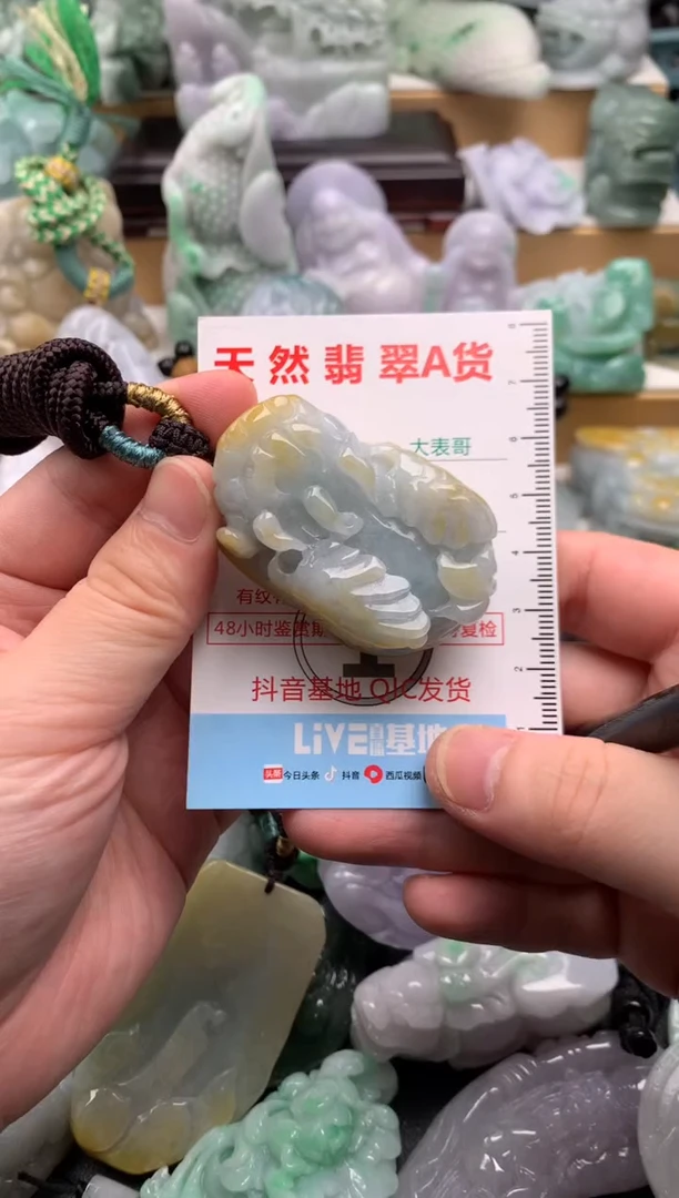 吊坠(不含链)未镶嵌翡翠1