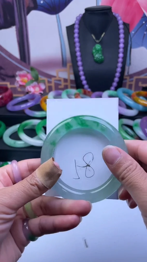 非金属仿水晶手镯