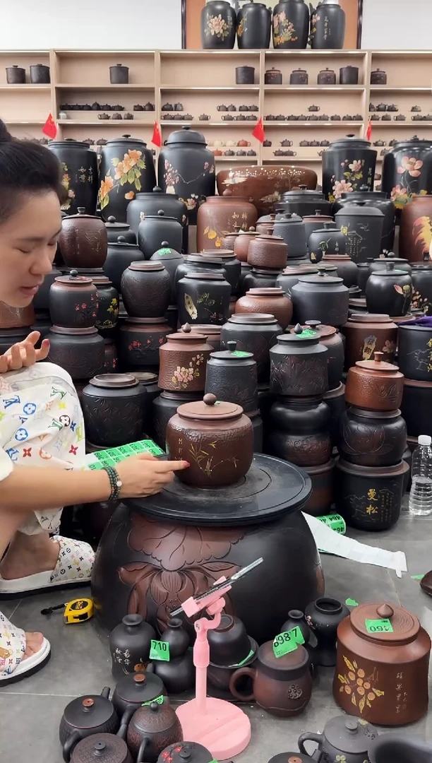 罐瑕疵 彩填 锤纹 苹果  271