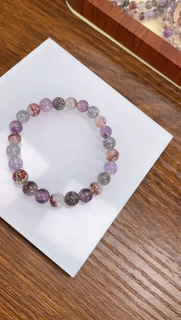 【闪购商品】水晶手链未镶嵌超七手串