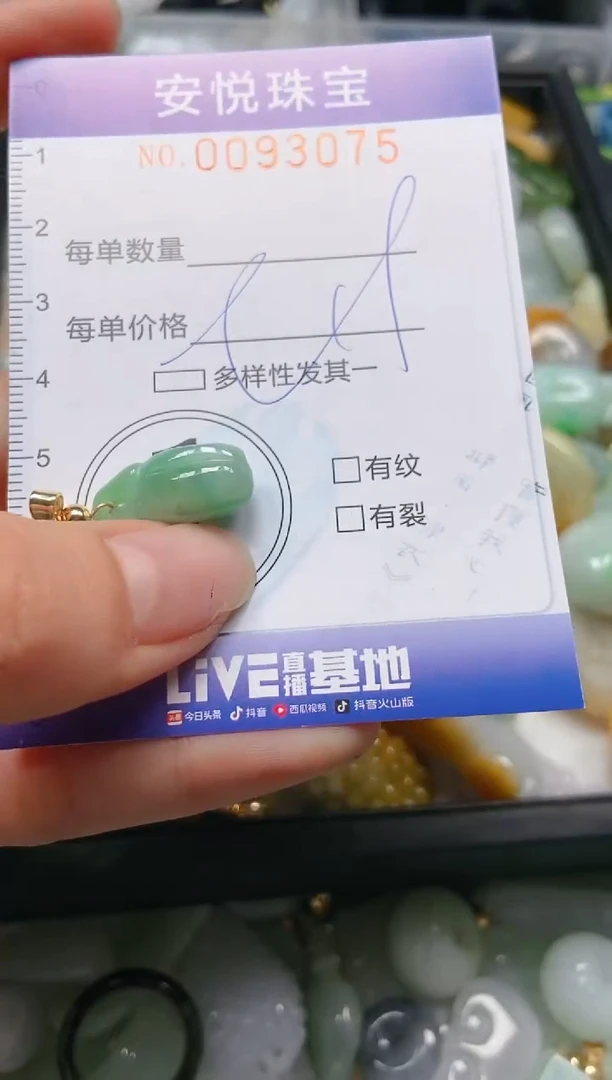 【闪购商品】翡翠颈饰未镶嵌闪购0093075