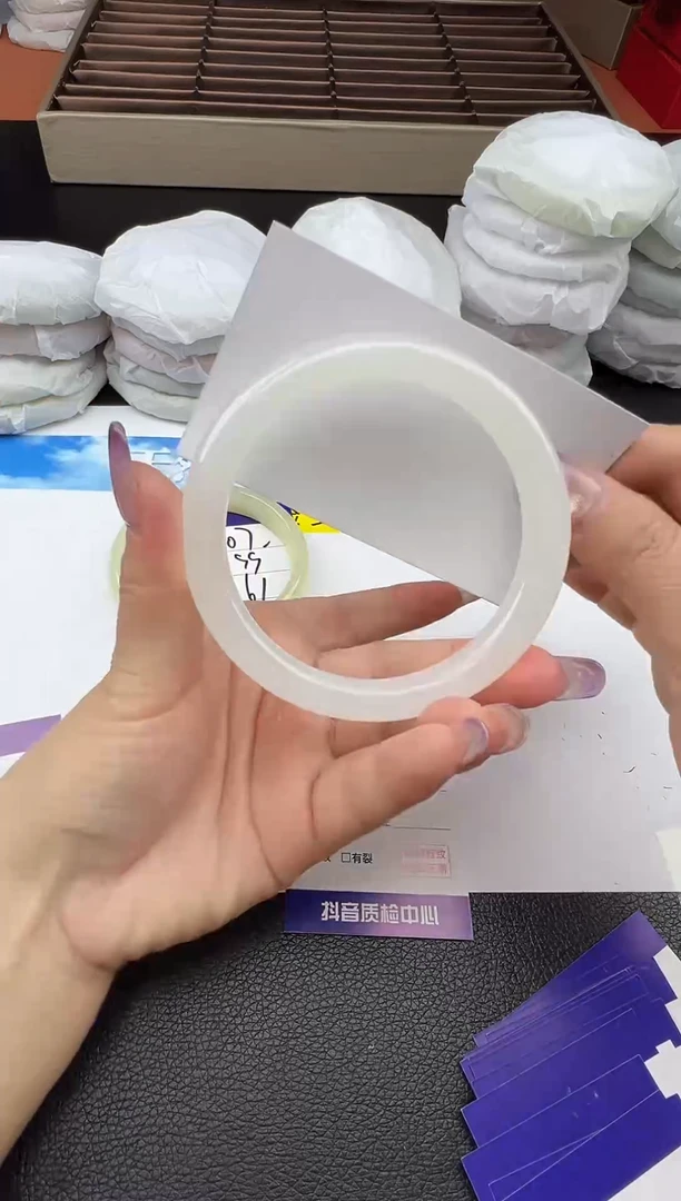 未镶嵌手镯石英质玉圈口 6162