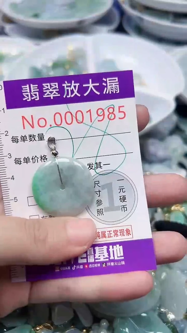 颈饰未镶嵌翡翠1985