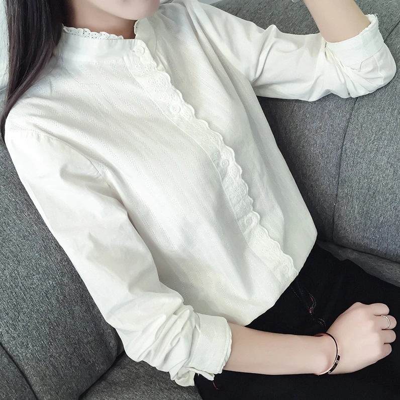 优雅气质通勤白色衬衫女法式外套衬衣设计感小众长袖法式上衣亲肤