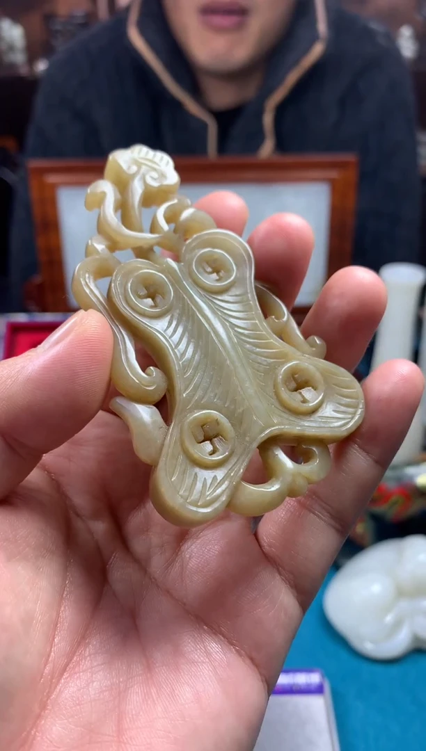 颈饰未镶嵌和田玉拍一发一