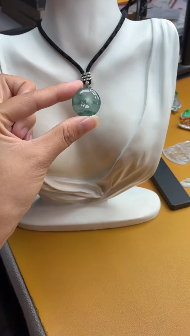 吊坠(不含链)未镶嵌翡翠8 平安扣 21.8 6.0