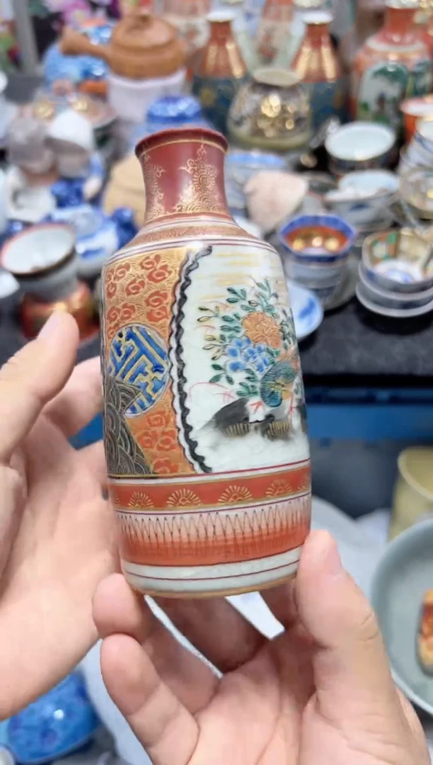 瓷片夏目海外回流瓷器中古品。老