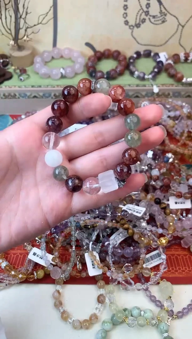 水晶手链未镶嵌376手串