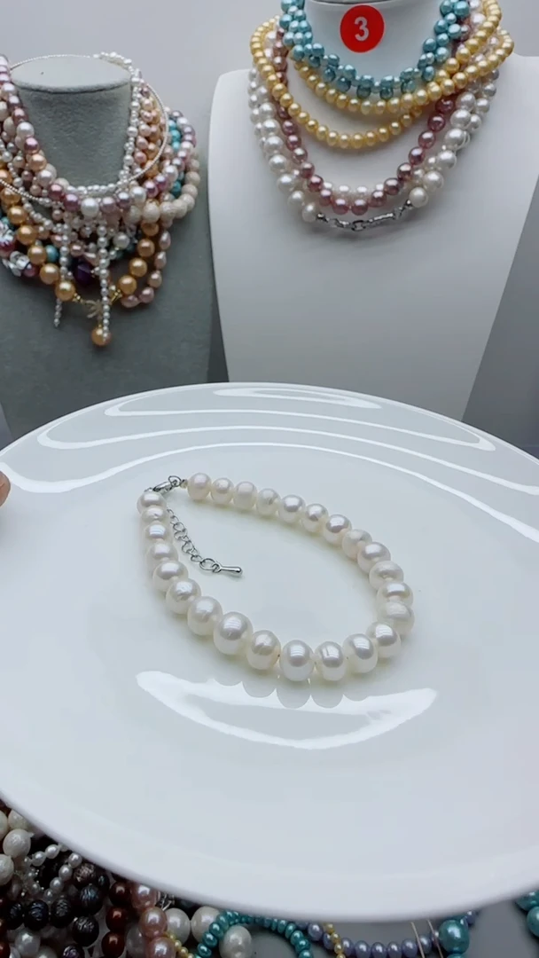 淡水珍珠未镶嵌颈饰1