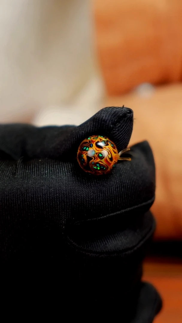 疯子大漆黑金满欧13mm