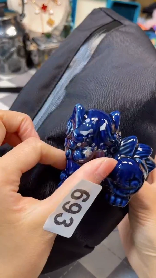 瓷片陶茶666文玩周边多人鸟
