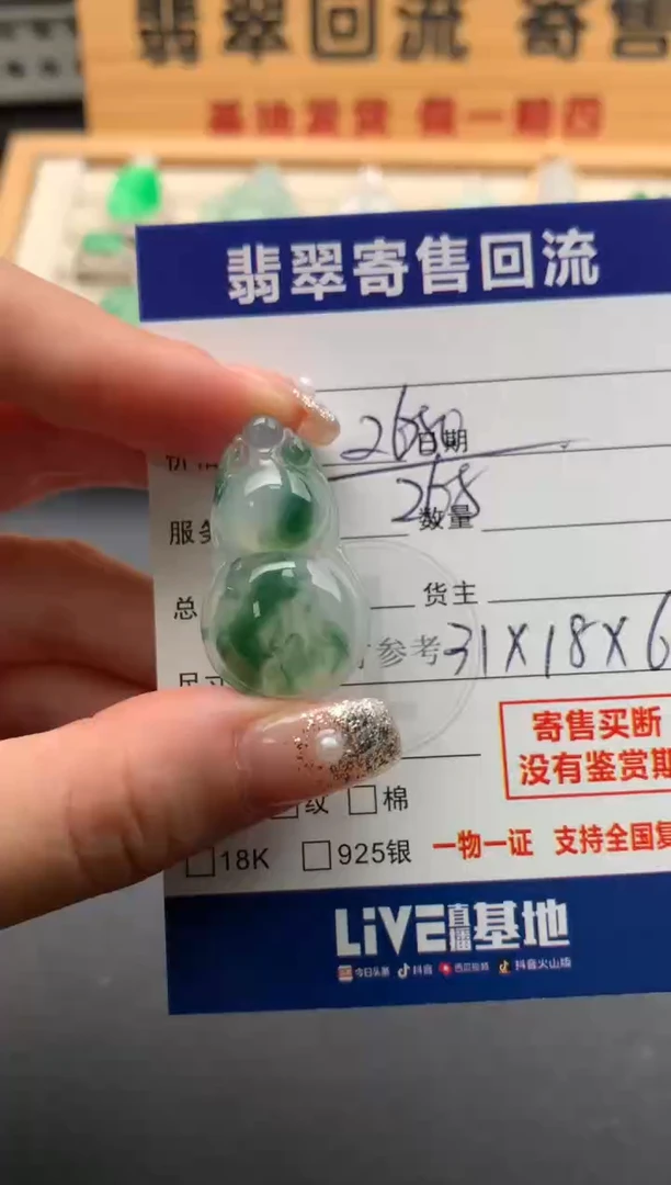 颈饰未镶嵌翡翠10145945