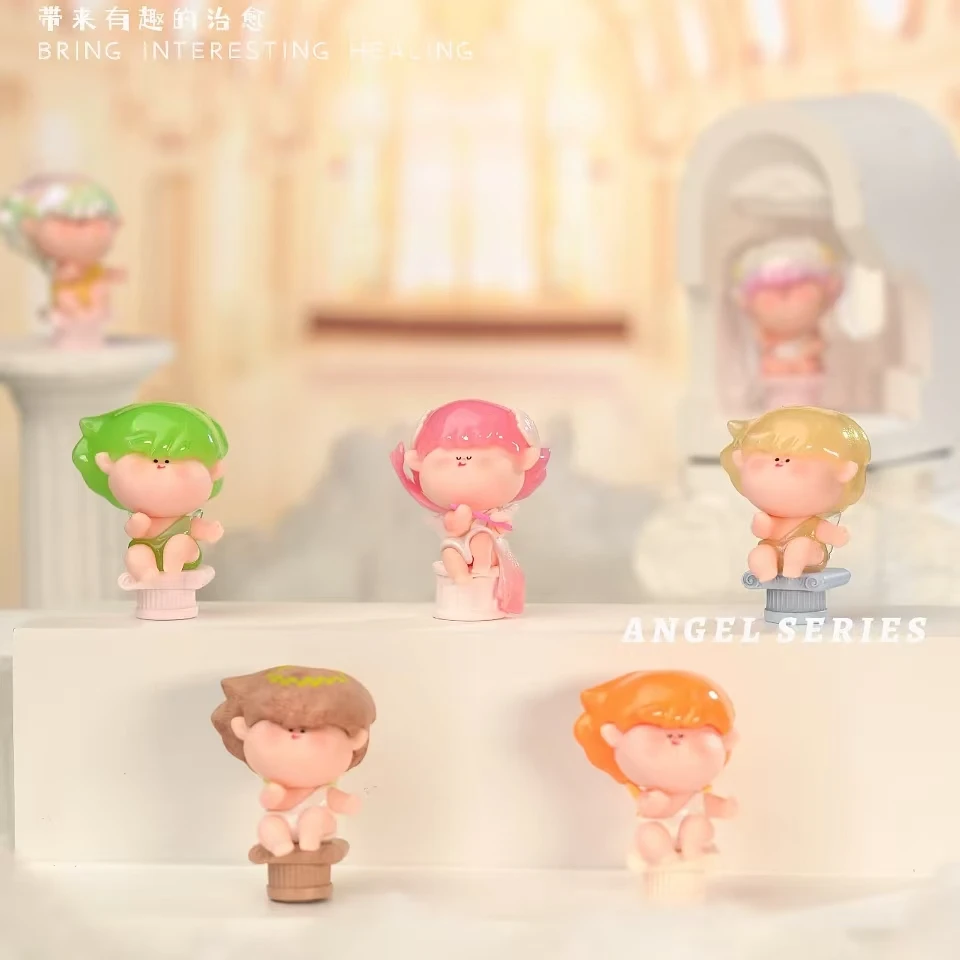 （明款）阿玛莉莉丝立柱雕塑天使 正品潮玩摆件