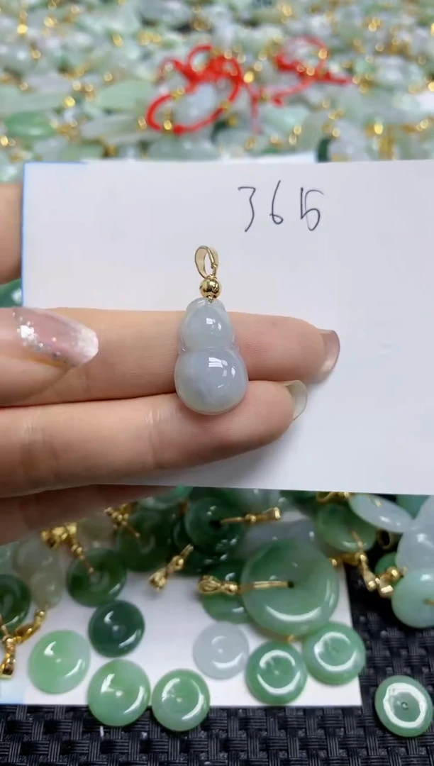 【闪购商品】翡翠颈饰合金   天然A货翡翠