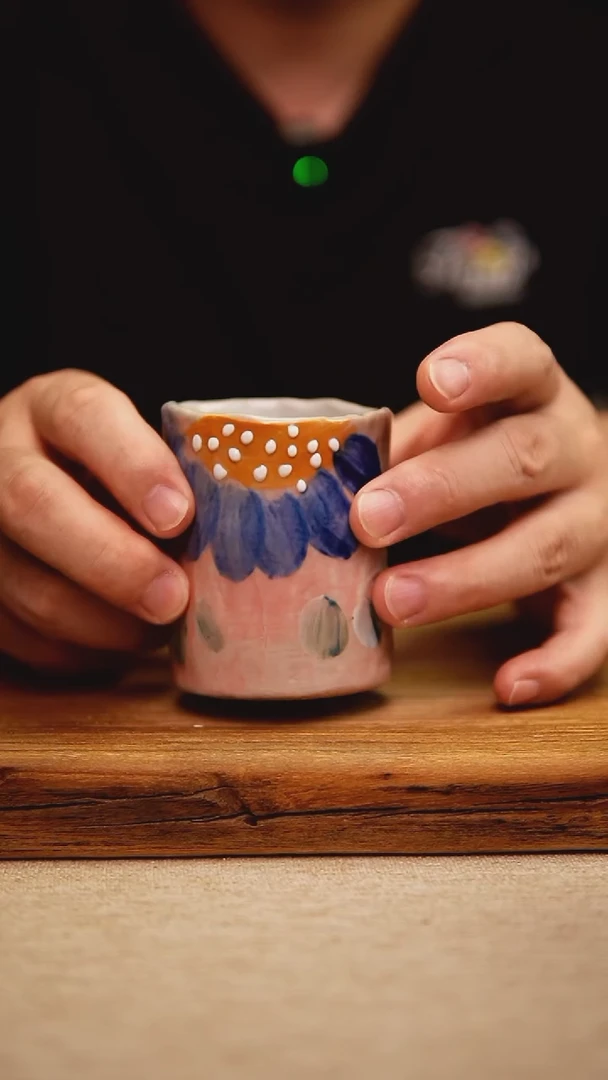 @@陶园瓷舍@@纯手工手绘@高温釉下彩