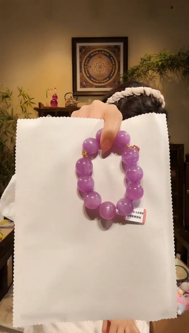 手串锂辉石未镶嵌紫锂辉