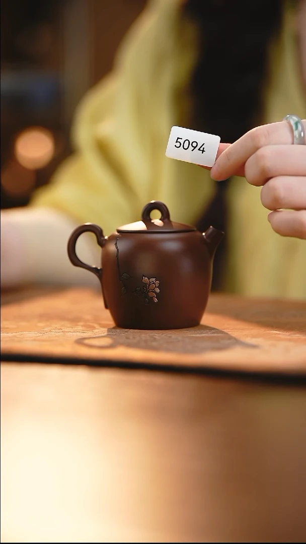 雲梦茶器紫陶茶壶5094