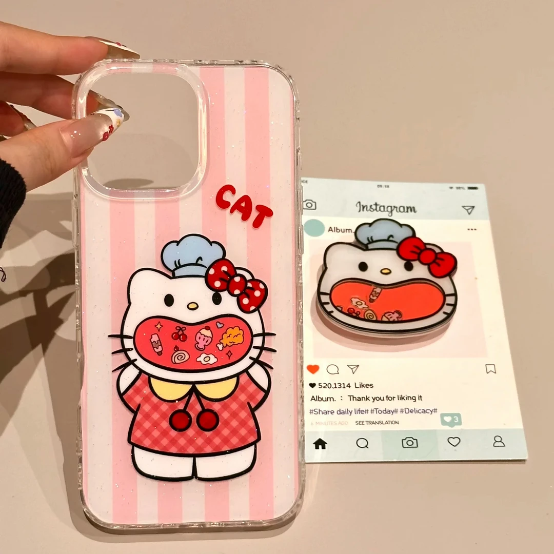 厨师KT适用苹果华为vivo小米oppo女款iphone15/16/14荣耀壳