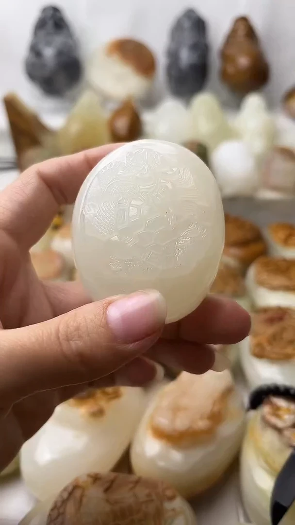 石材古青石棉纹正常不退换龙龟