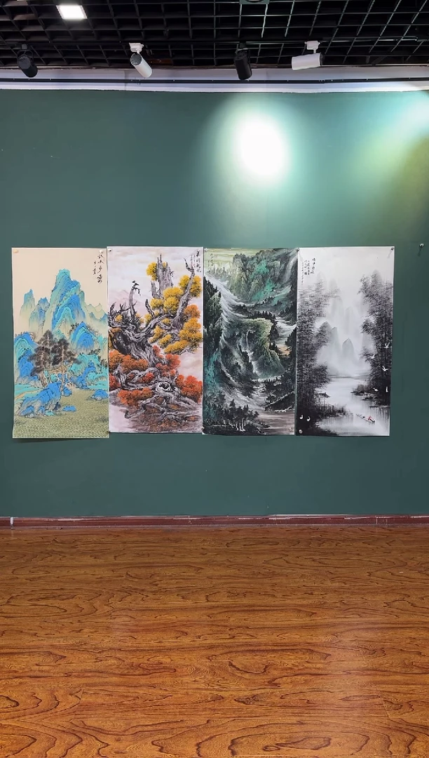 国画周建真老师绘画作品12-16