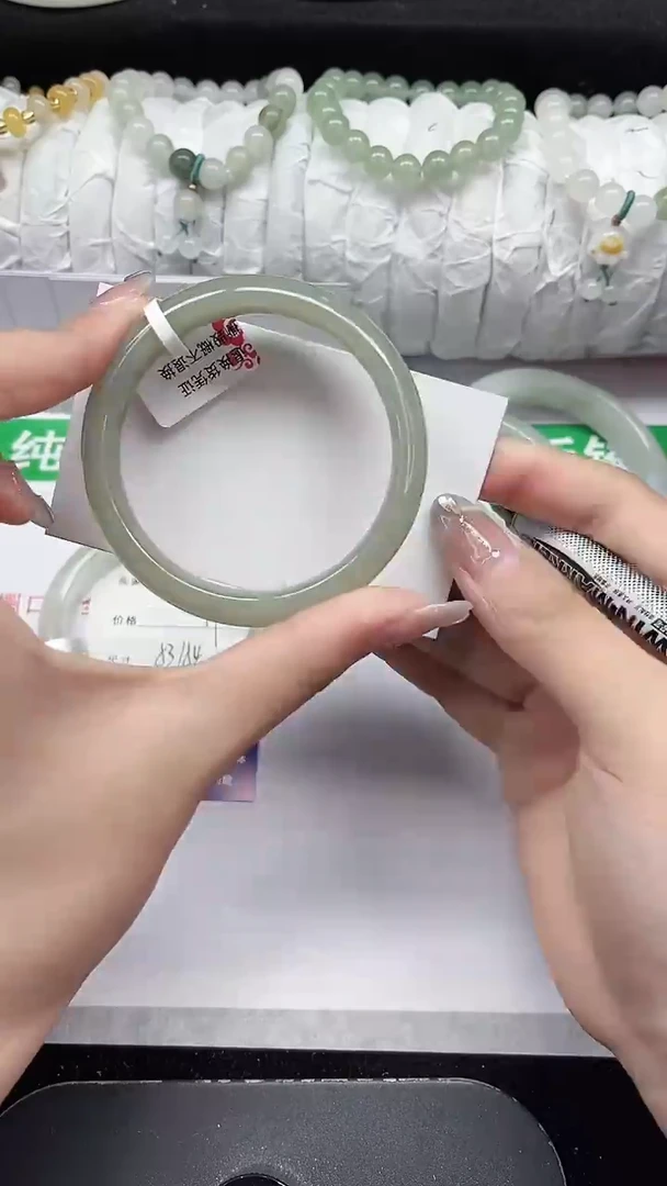 未镶嵌手镯石英质玉319-54/55