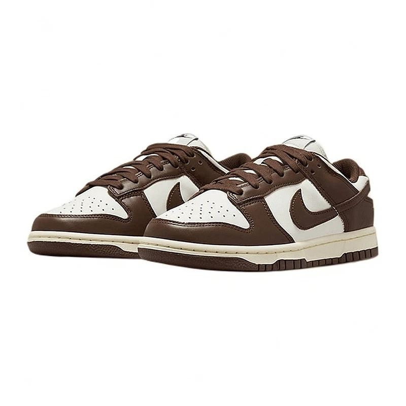 NIKE/耐克女子Dunk可可色低帮经典休闲复古运动鞋板鞋DD1503-124