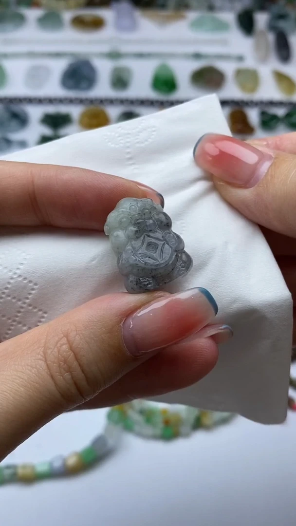 未镶嵌定制翡翠毛货定制不退不换