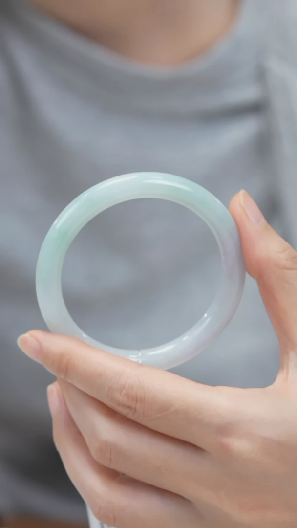 未镶嵌手镯翡翠圆条w0913