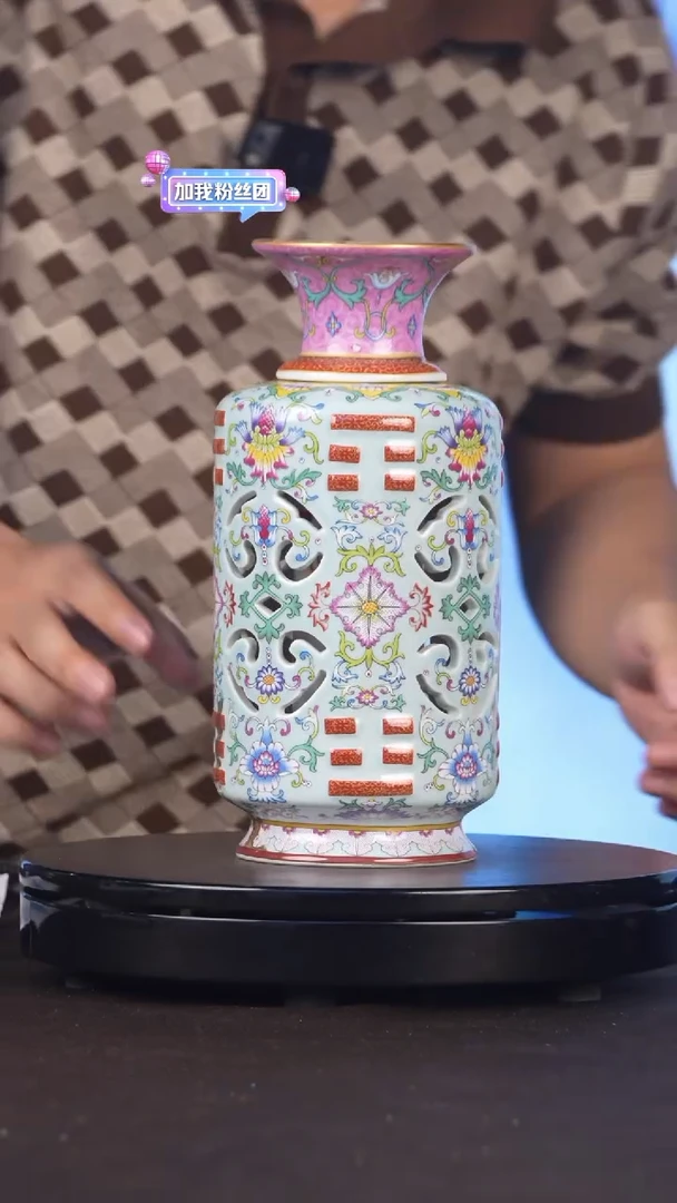 摆件【新华网瓷】景德镇陶瓷摆件O548