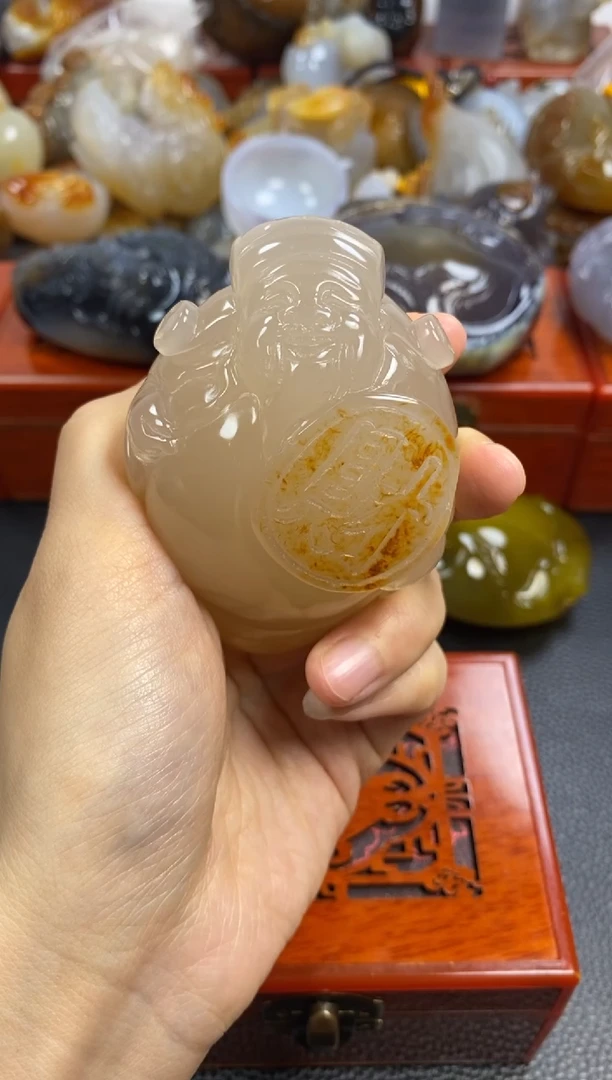 未镶嵌手把玛瑙/玉髓梦****遇1