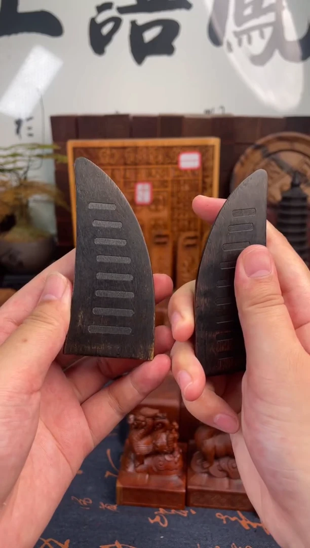 木枣木玉化圣杯高九公分+说明书