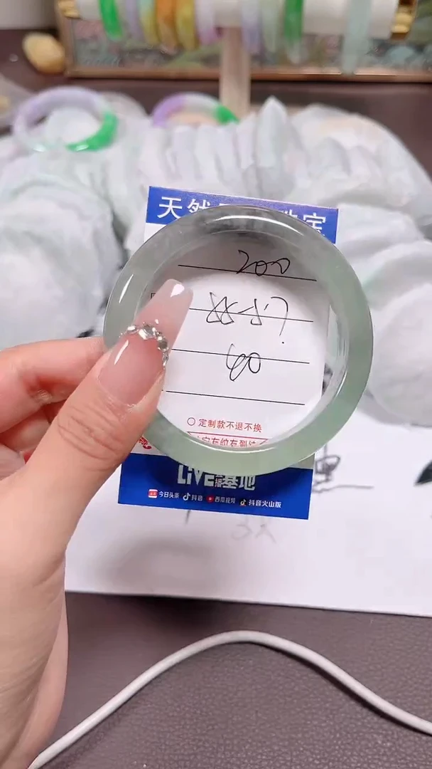 翡翠手镯未镶嵌200所见即所得拍什么发什么
