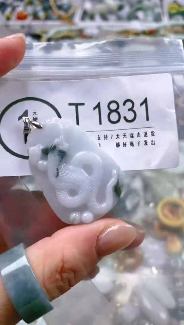 【闪购商品】翡翠颈饰未镶嵌/T/翡翠A货一图一物