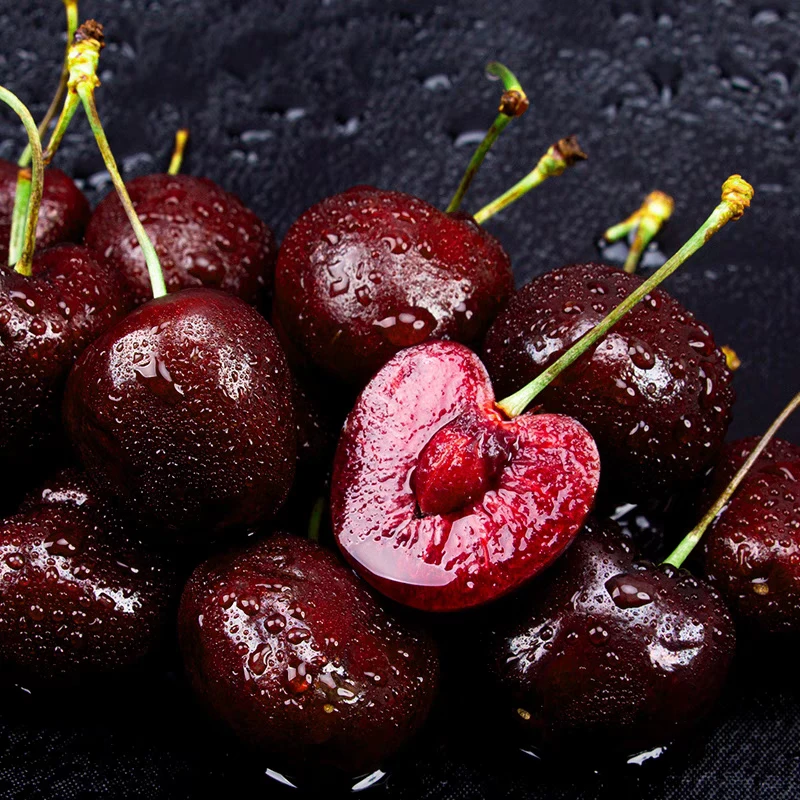 【皖皖切个果果】智利JD桑提娜车厘子/樱桃/大美早5斤（同城骑手配送到家）