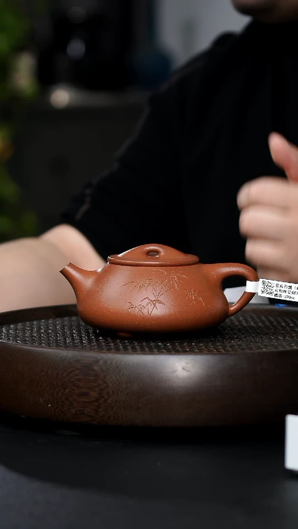 一****！JCY-0390景舟石瓢（顾景舟原件复刻）-底槽清-320cc