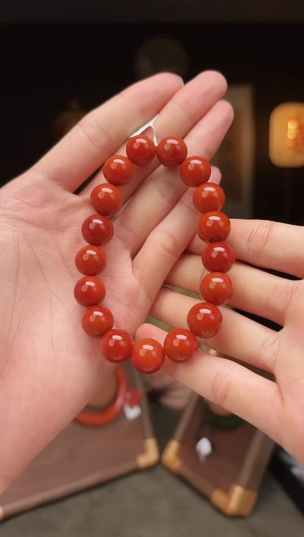 南红玛瑙未镶嵌把件dm17 南红手串