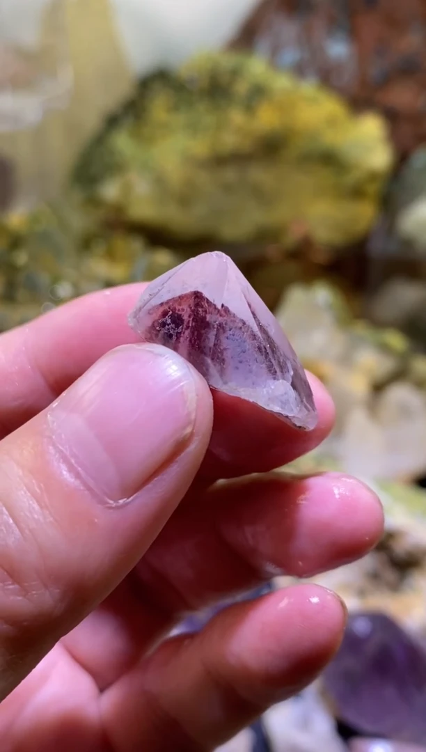 未镶嵌珠宝半成品水晶5号四川超七花园水晶