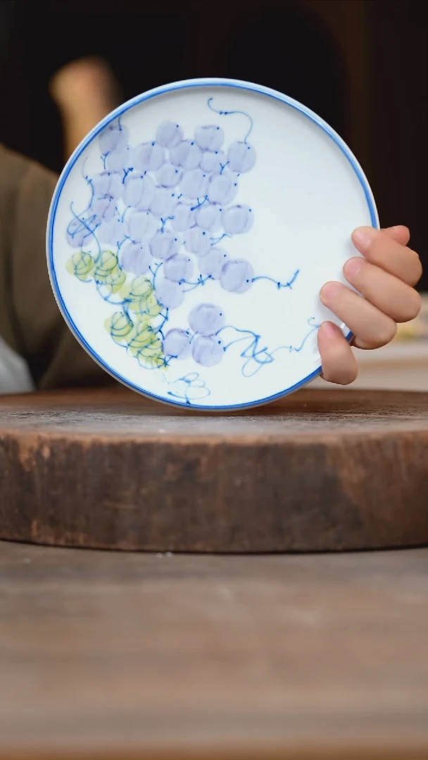 瓷片景德镇高温釉下彩（食品级）