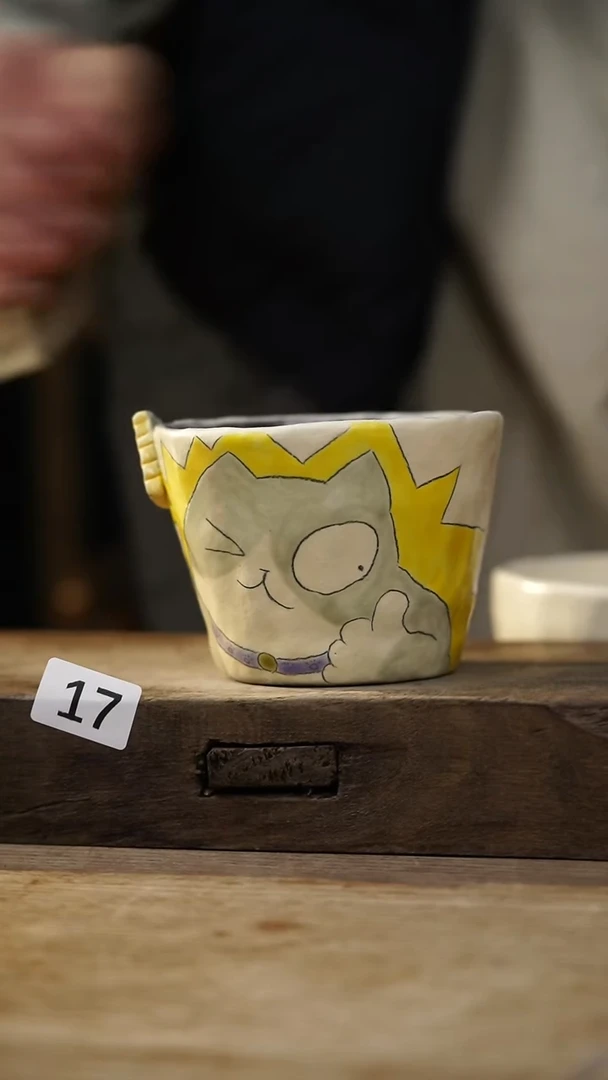 瓷片开播福利！落单喵喵设计师款