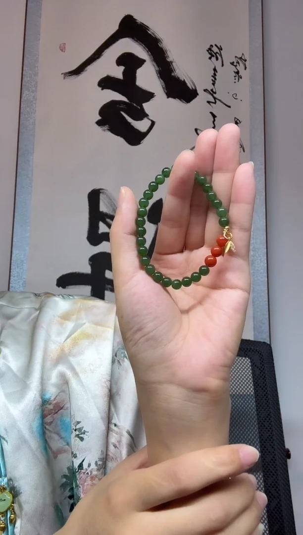 手串未镶嵌和田玉约卡6