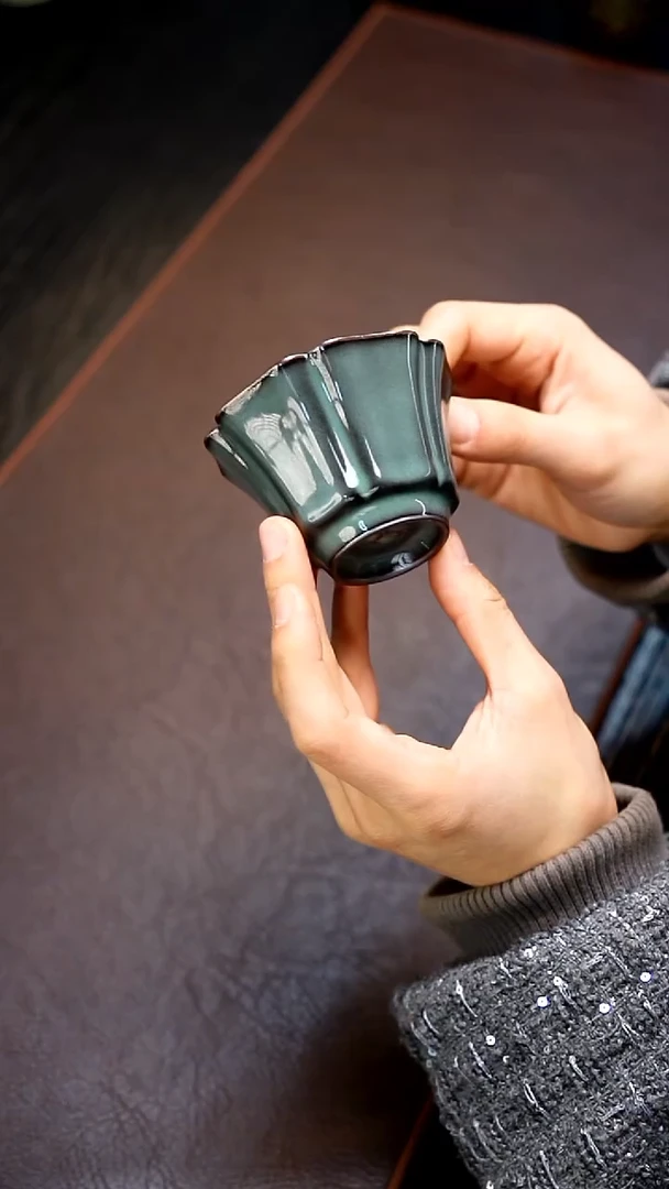 青瓷手工茶器包邮不带礼盒