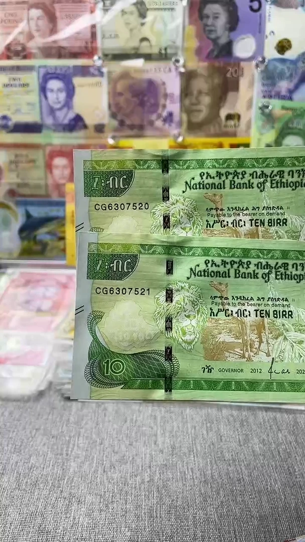 纸币画*埃塞俄比亚520-521