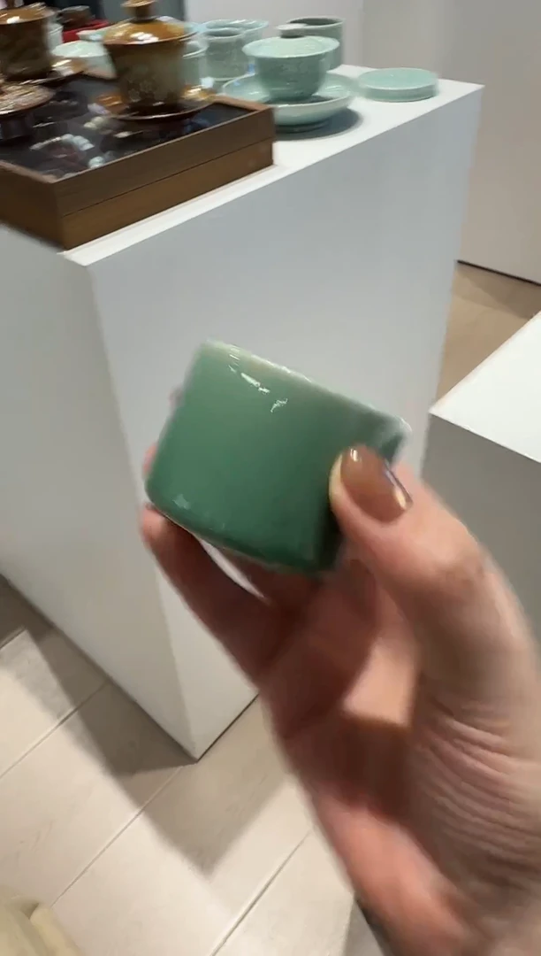 青瓷手工茶器包邮