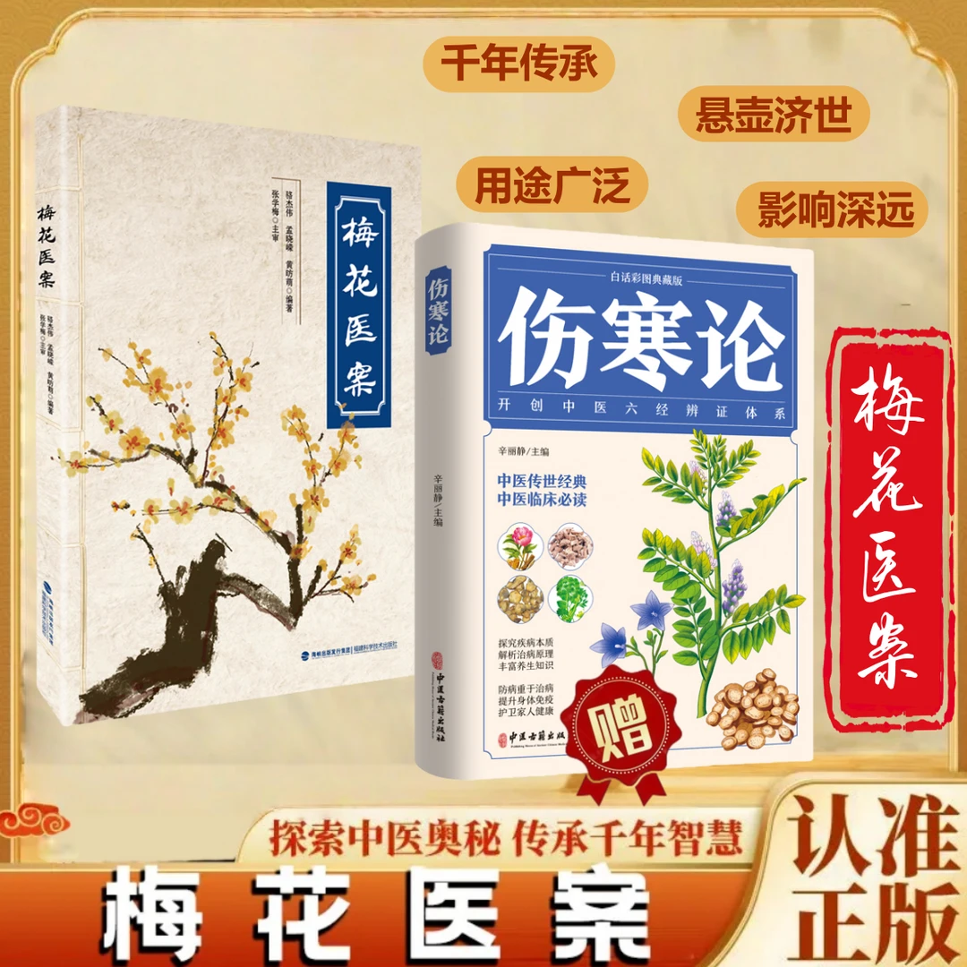 梅花医案全国名老中医经典医案集梅花版医案民间实用中医经验药方