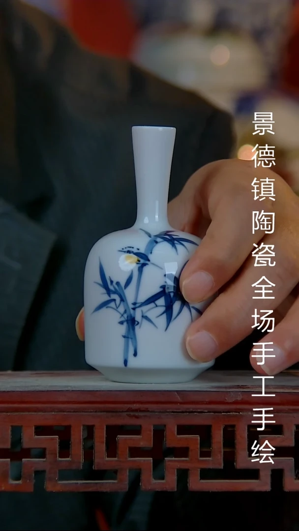 摆件陶瓷景德镇陶瓷 全场手工手绘