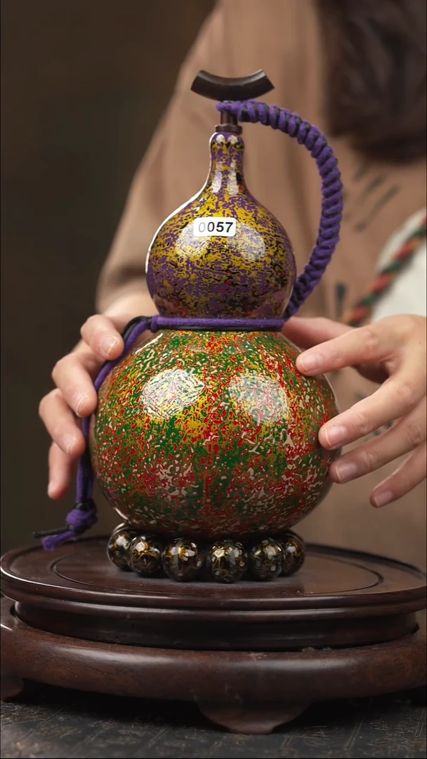 56号大漆酒葫芦一物一图