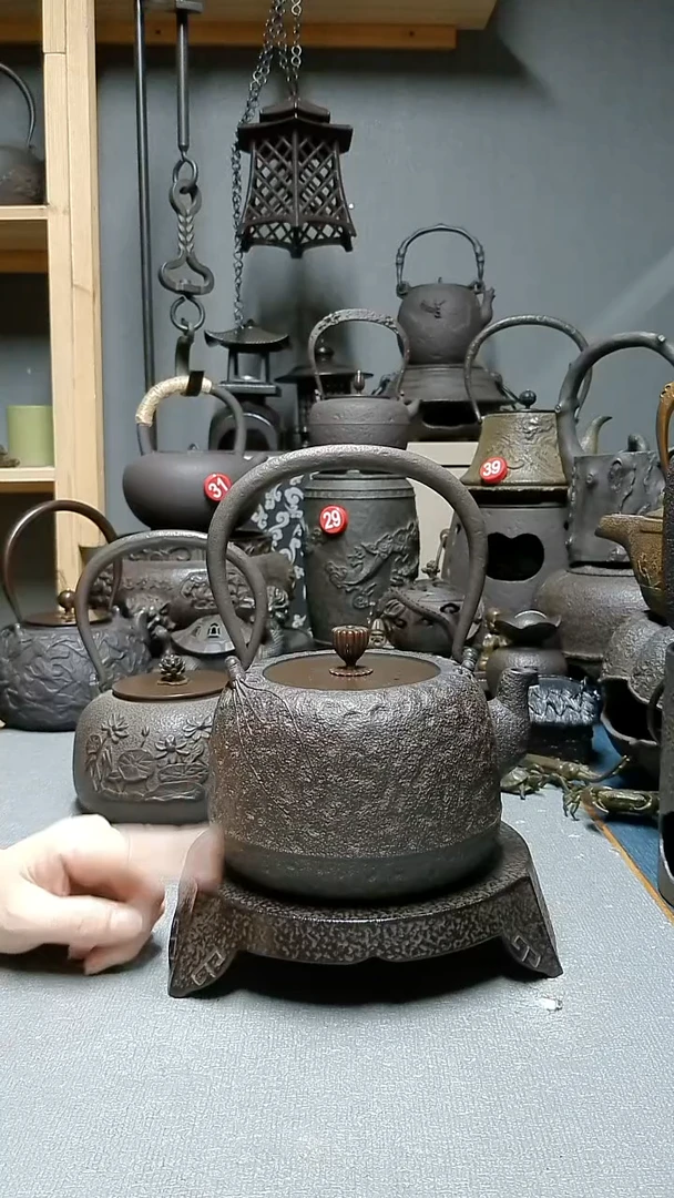 铸铁伊*曼铸铁壶道安壶