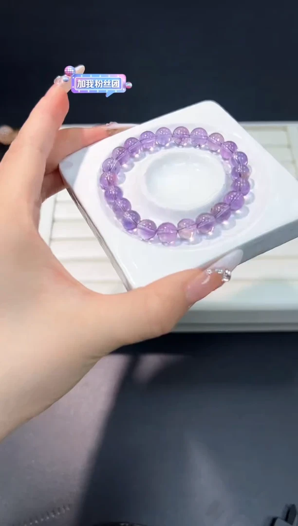 水晶手链未镶嵌42j多样性发其一【1条】默认微瑕